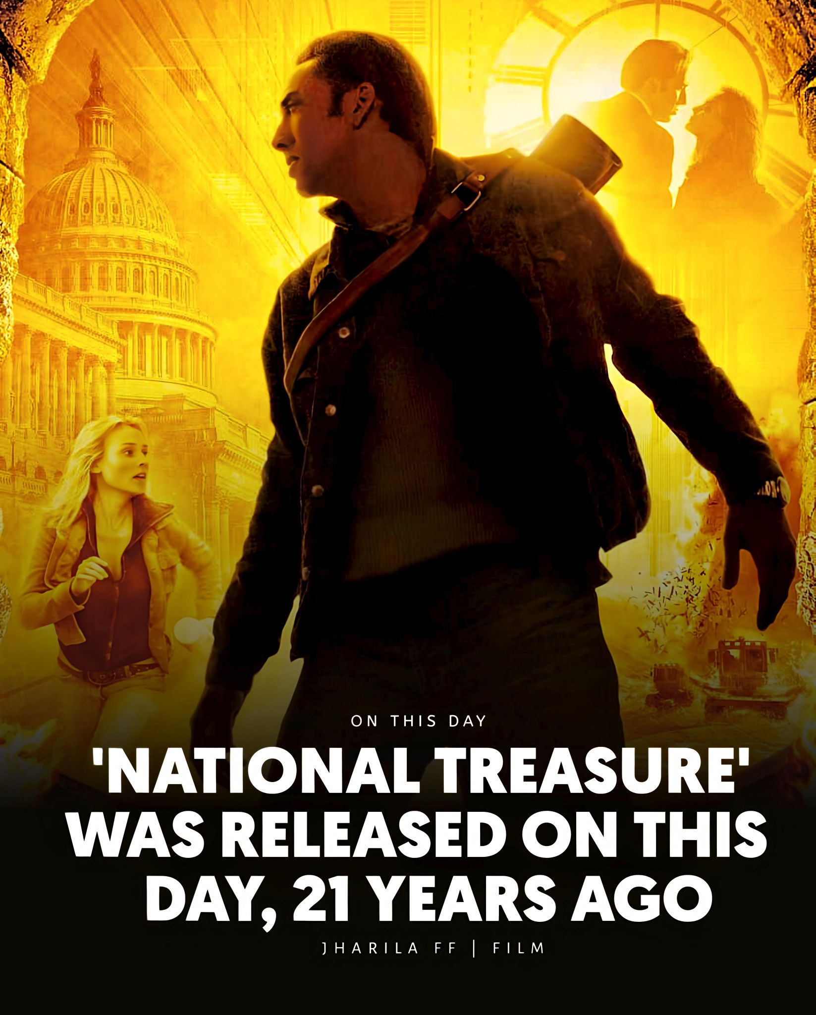 National Treasure (2004) was released 21 years ago