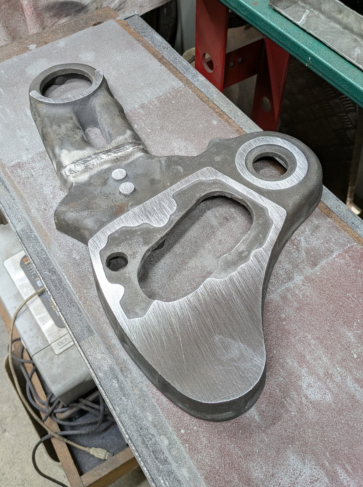 Fullstop - Hand linishing timing case after welding. | Facebook