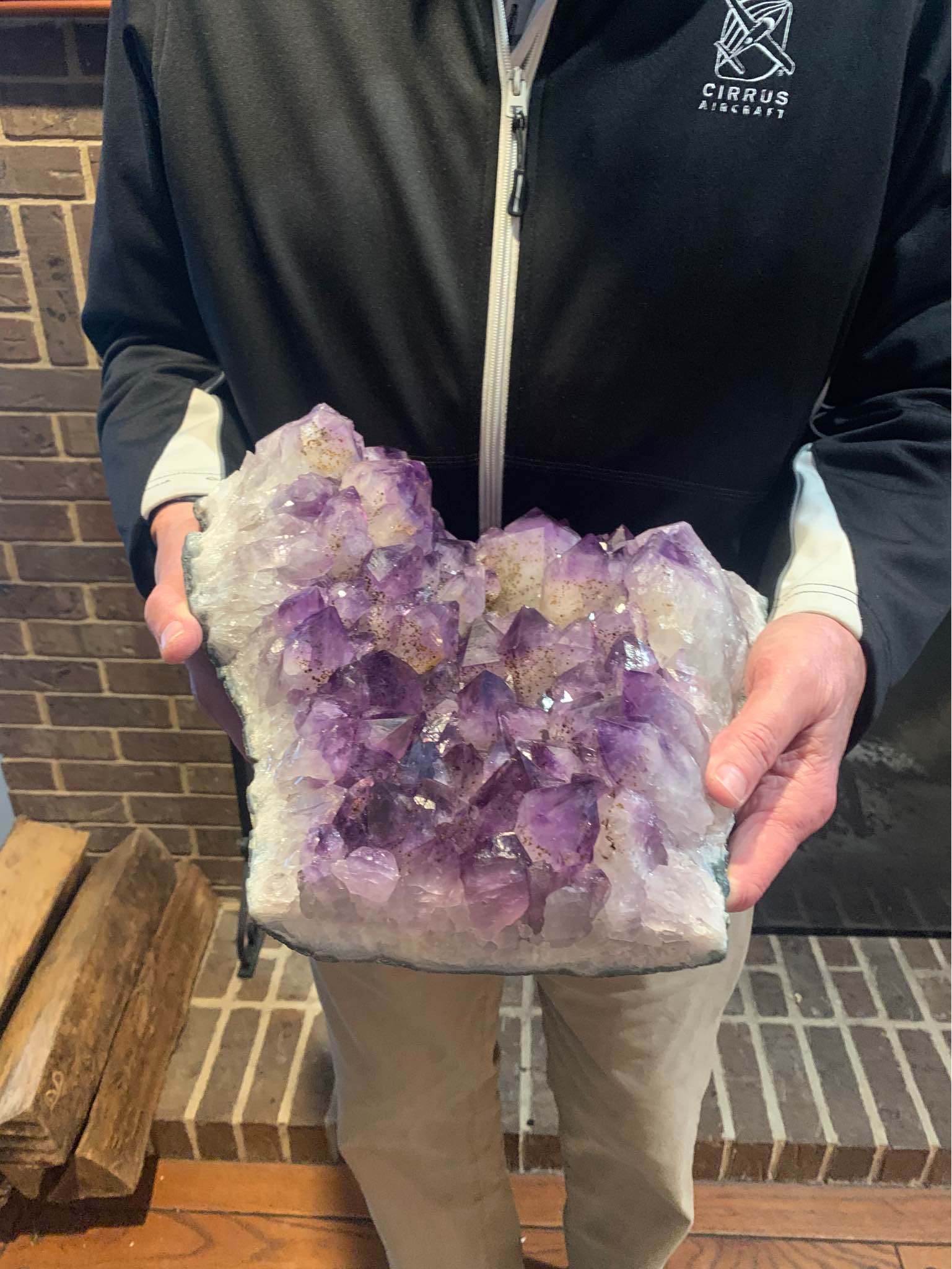 Large Amethyst Geode Crystal Cluster - Rocks, Fossils & Minerals ...