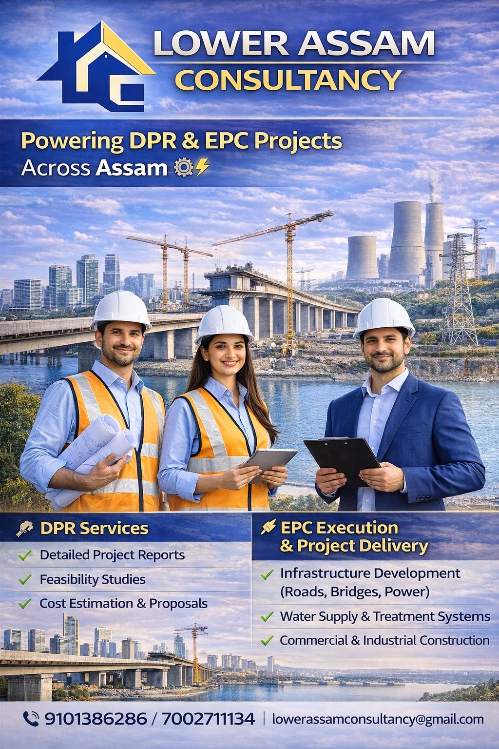 🚧 DPR & EPC Solutions for... - Lower Assam Consultancy | Facebook