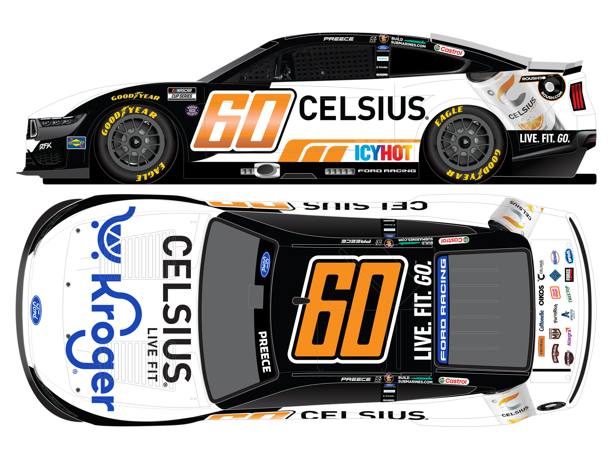 MCM ミッドセンチュリー C. Jere NASCAR ナスカー Ryan Preece will have all the energy he needs to chase victory at