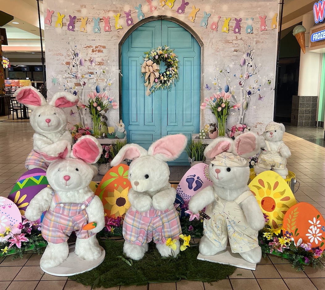 🐰 Our Easter setup... - Camp Landing Entertainment District | Facebook