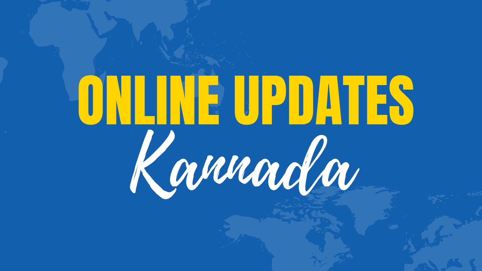 Online updates