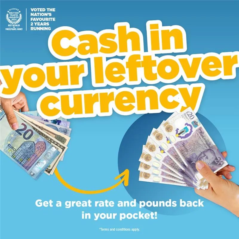 Hays - 💰💸 Just back from your holiday? Cash in your leftover currency ...