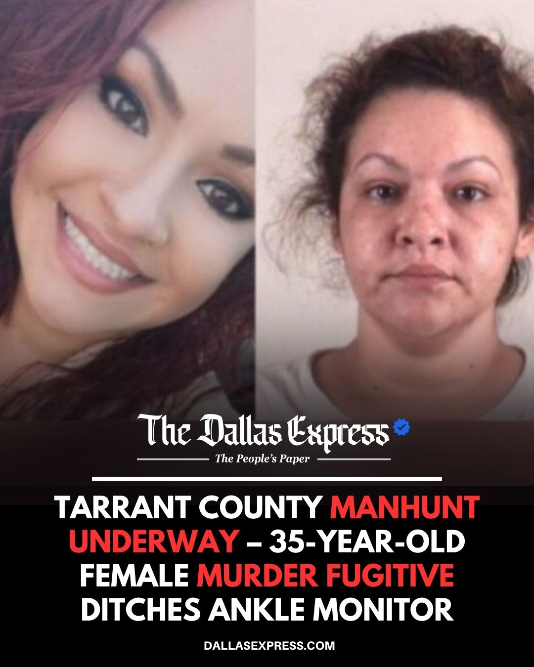 🚨 WANTED: Tarrant County Murder Suspect Lisa Monique Mitchell on