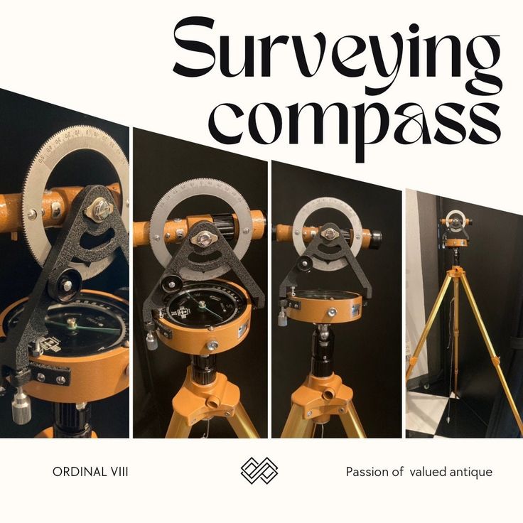 Land - vintage surveying compass | Facebook