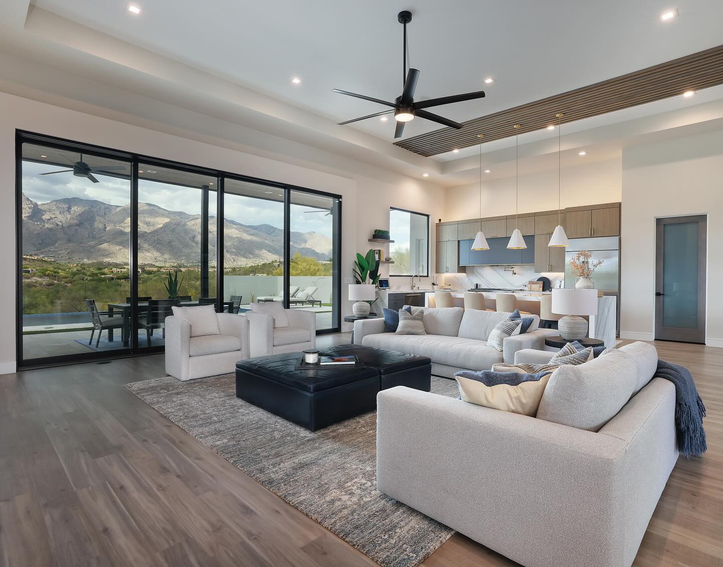Deluxe - The furniture arrangement in this new build is perfectly ...