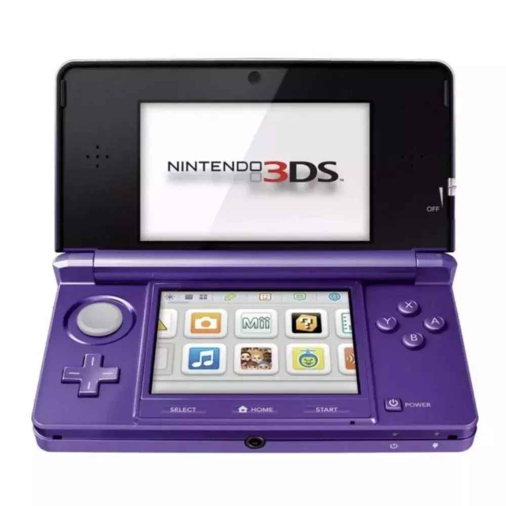 Console Nintendo 3Ds Roxo Noturno Usado - Video Game Consoles ...
