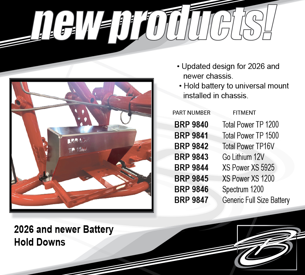 Bicknell - New Product :2026 chassis and newer Battery Hold Downs In ...