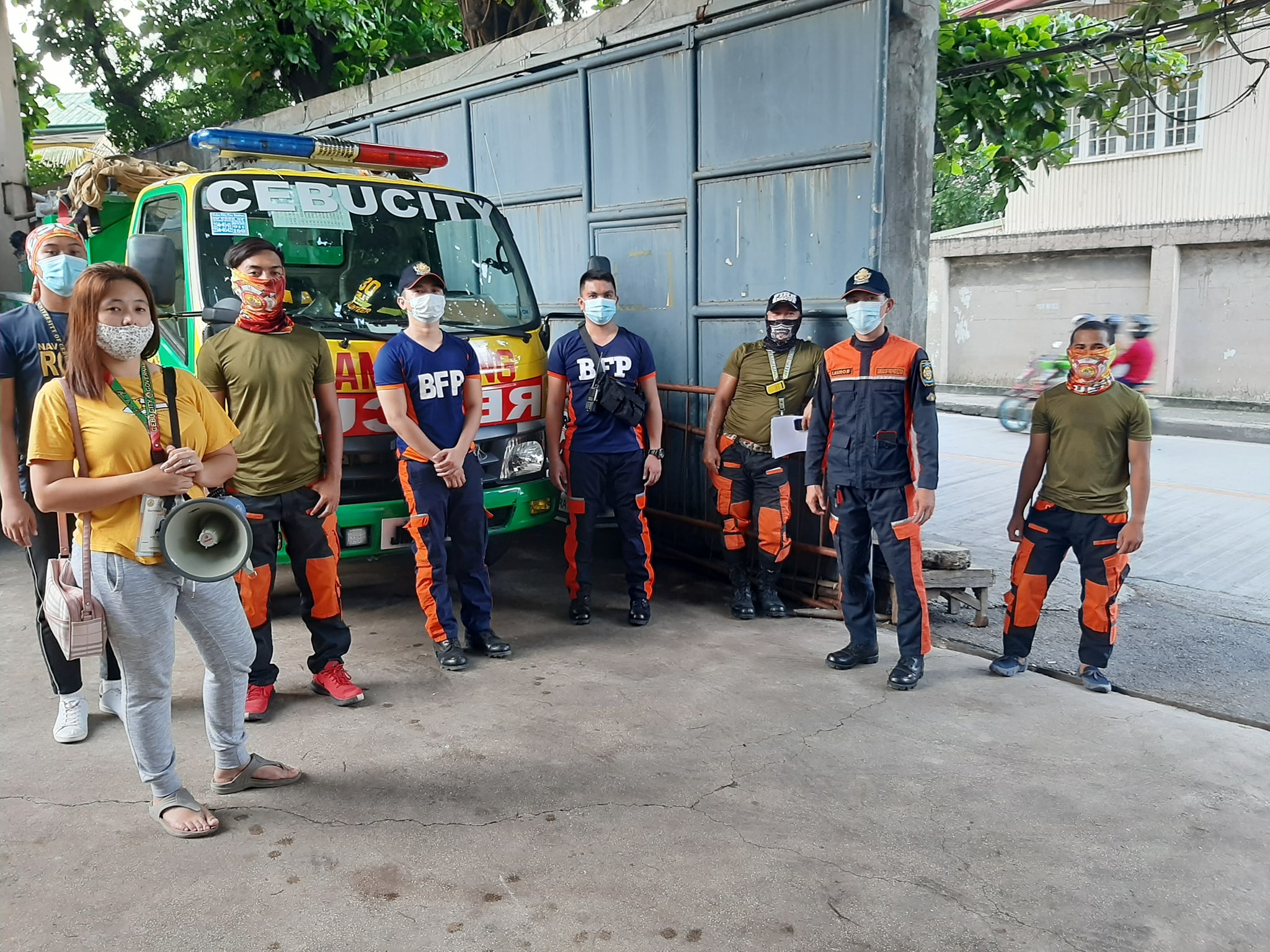 Mga Bayani ng Barangay- Labangon Fire Station- | Cebu City
