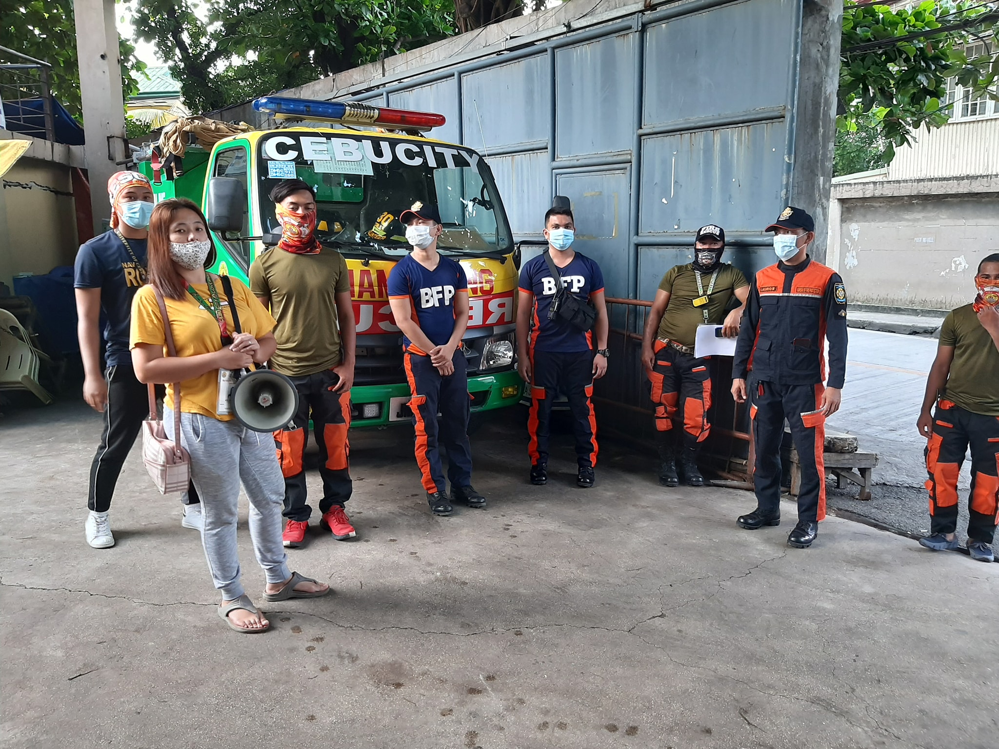 Mga Bayani ng Barangay- Labangon Fire Station- | Cebu City