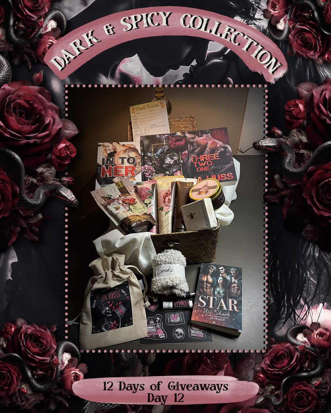 Author - LAST DAY - THE 12 DAYS OF GIVEAWAYS - DAY 12 - The prize is a ...