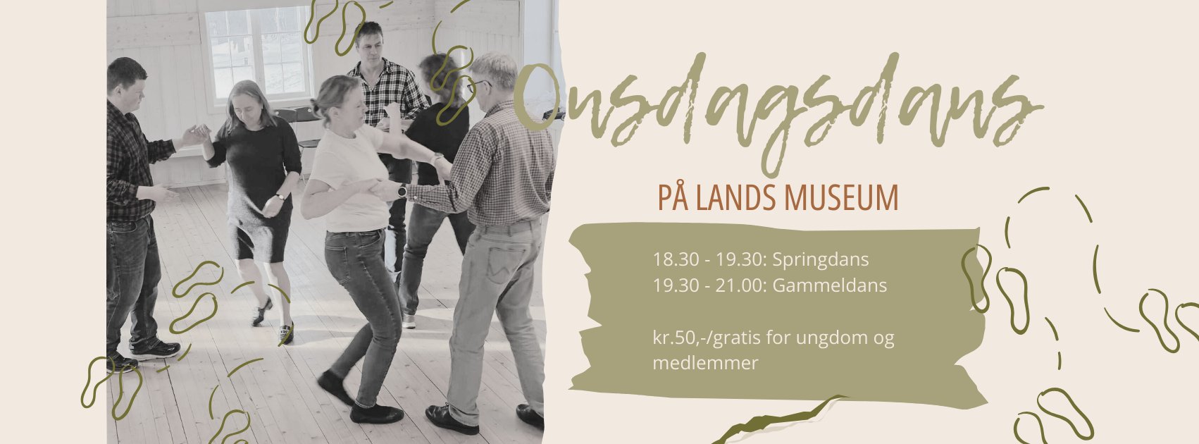 Onsdagsdans med springdans og gammeldans
