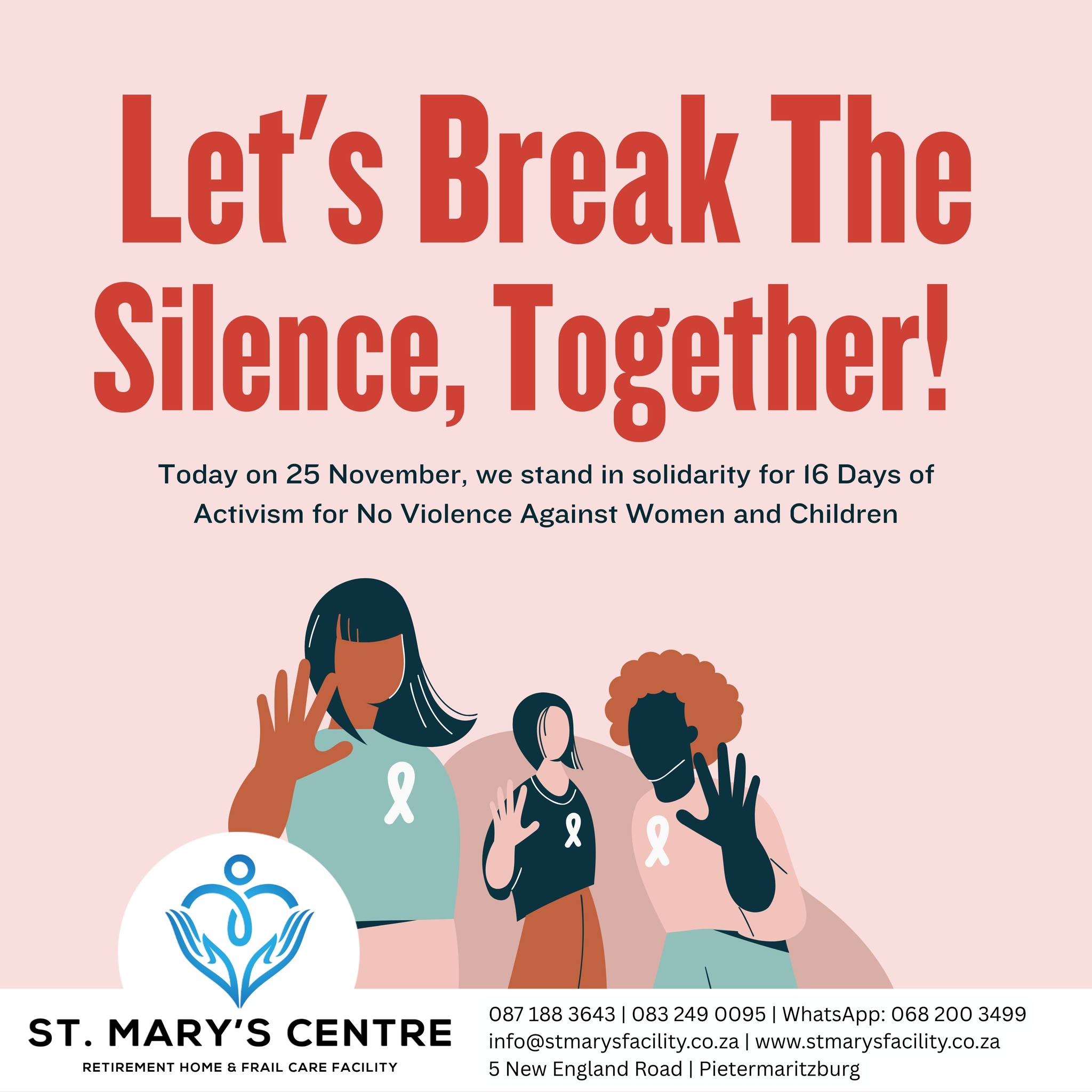 St. - 16 Days of Activism: End Violence Against Women & Children 💜 At ...