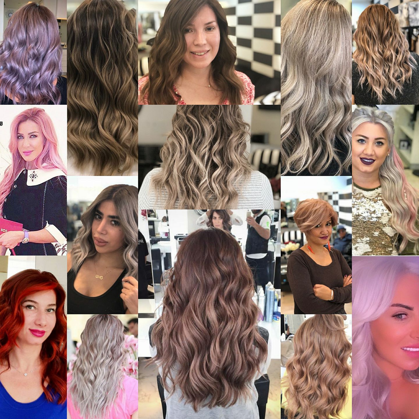 Haircolor By Parisa Rostami - . از نمای دیگه… بالیاژ با کنتراست کم ...