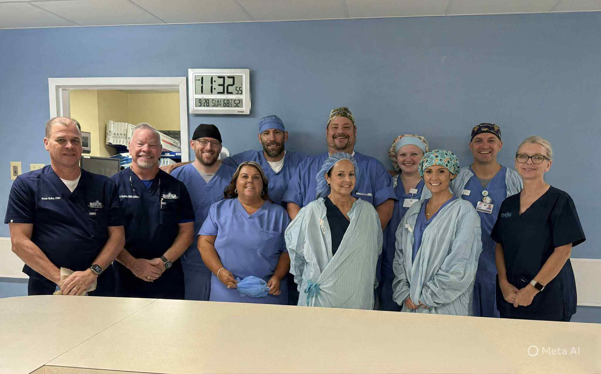 Logan - Our Anesthesia group had the privilege of hosting Maverick ...