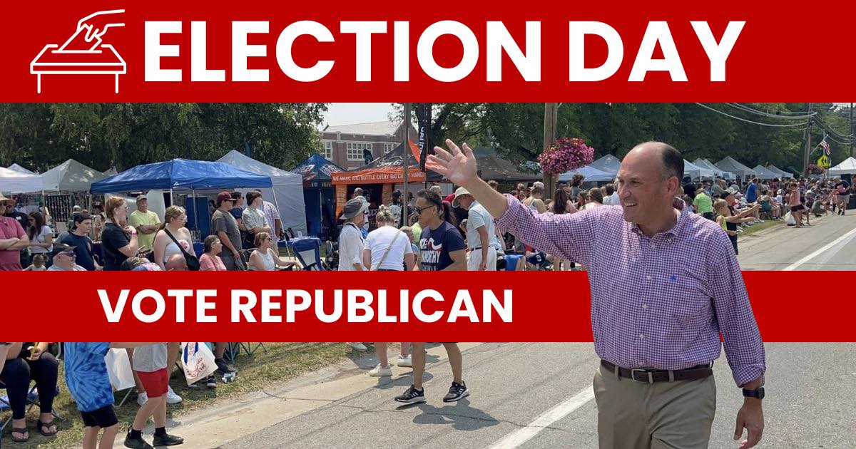 Nick - Today is ELECTION DAY! Polls are open until 9pm. We have a ...