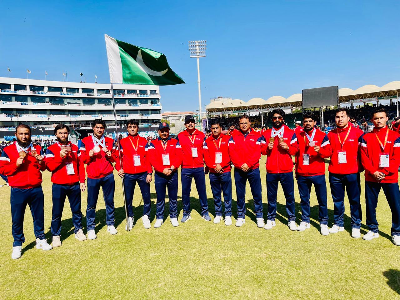 Sindh - Pakistan Police karate Team with DiG Syed Peer Ali Shah sab ...
