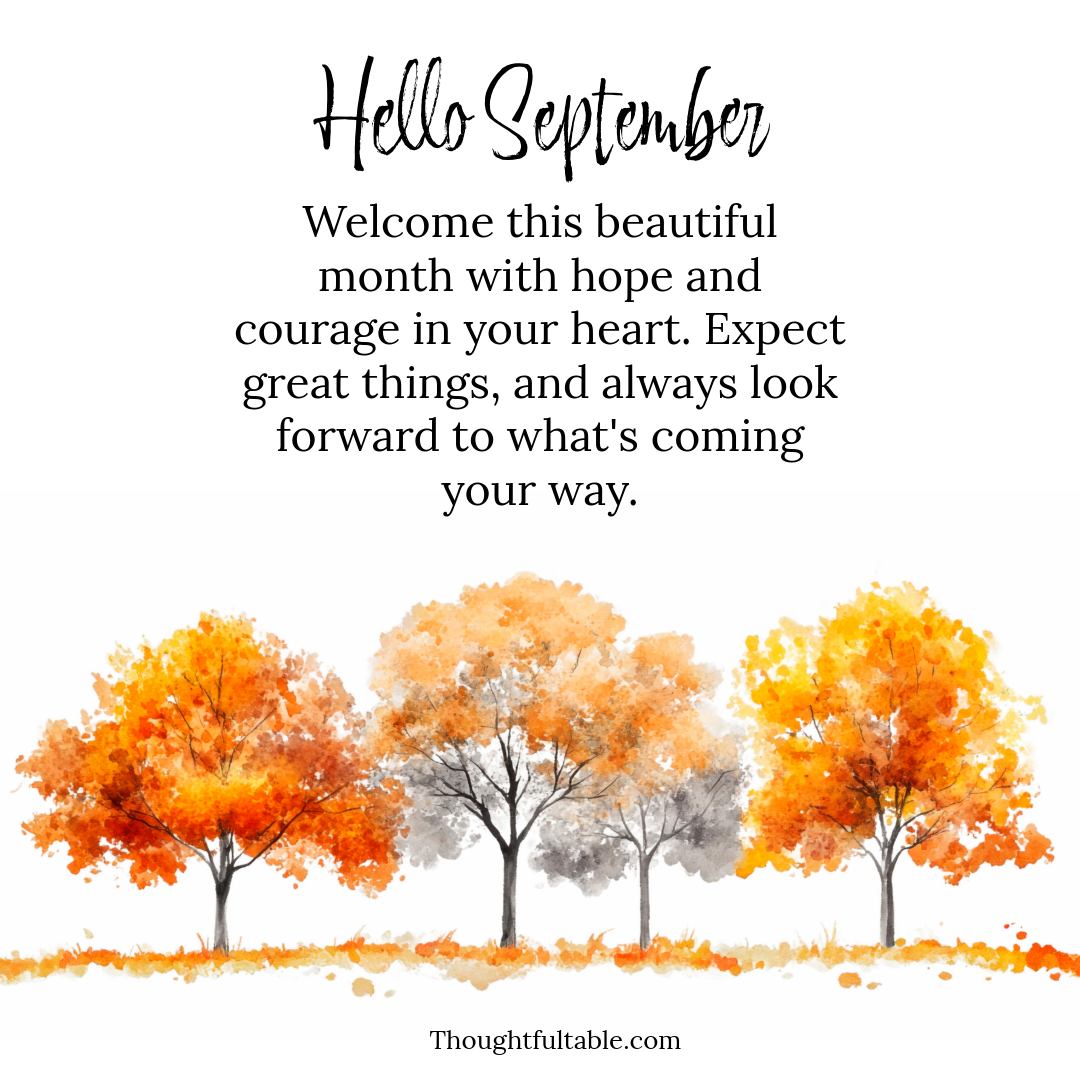 Thoughtfultable.com - Hello Beautiful September….#fblifestyle | Facebook