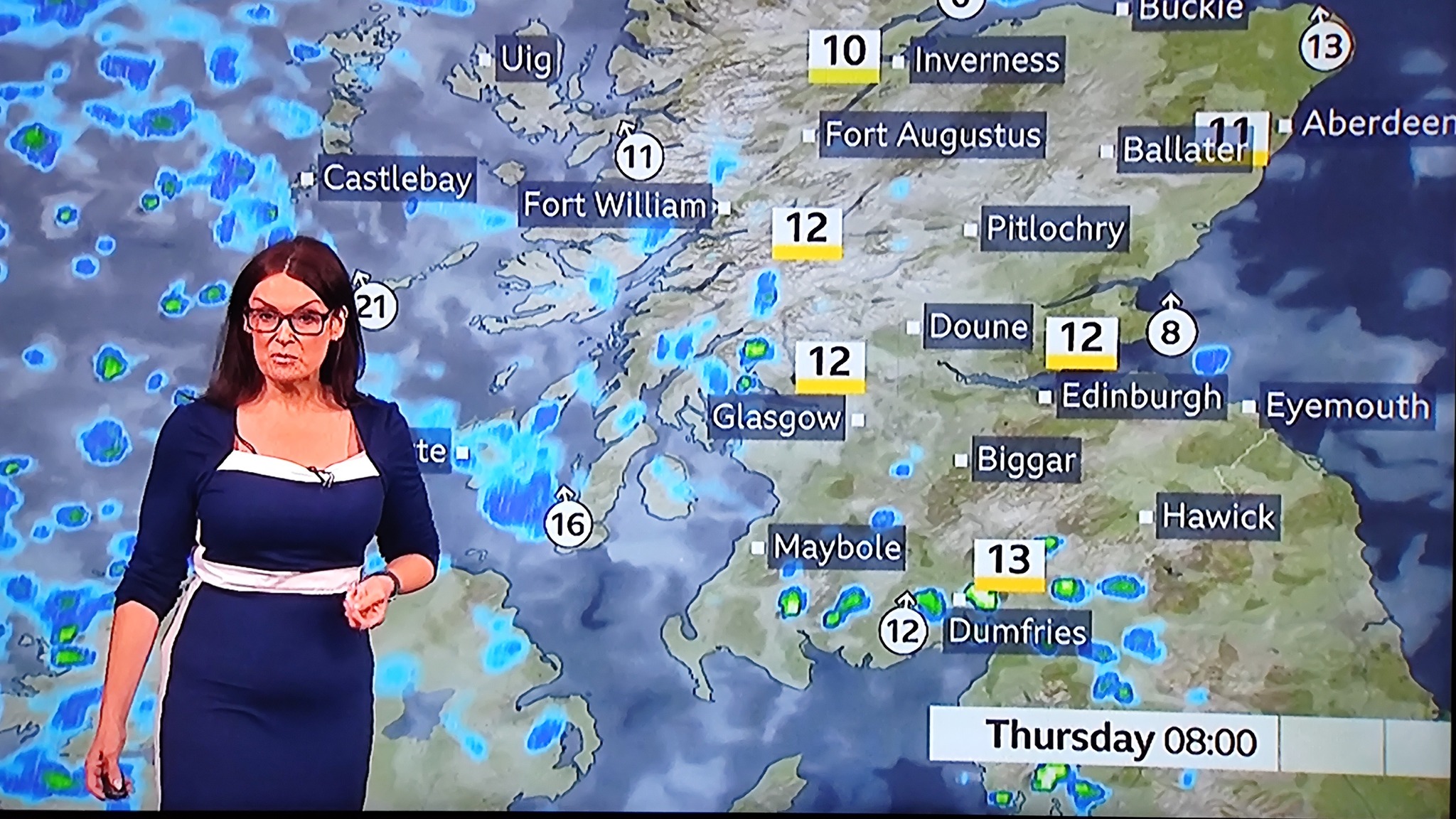 Judith Ralston queen of BBC weather
