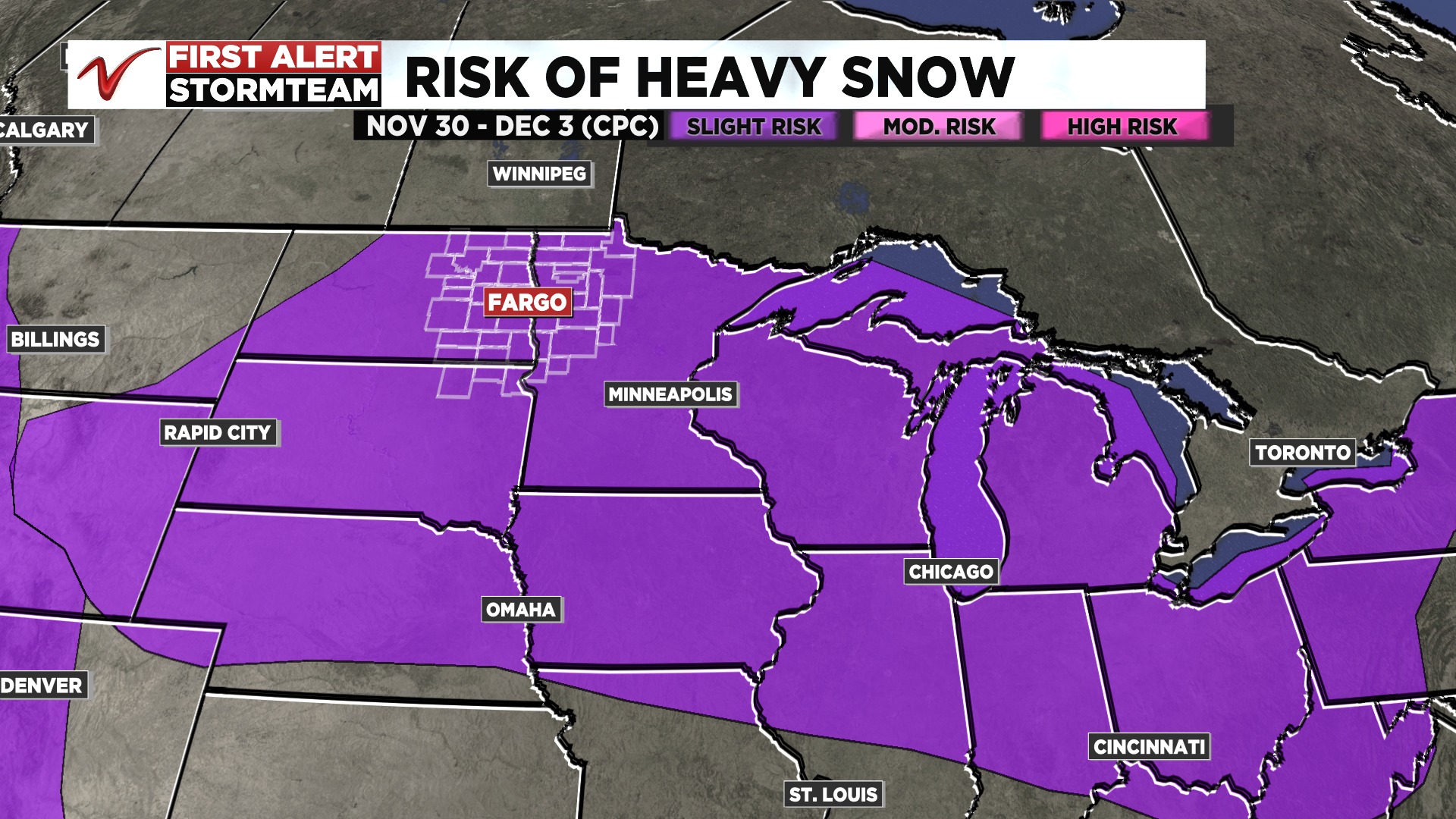 Summer - AFTER Thanksgiving, we are still eyeing the snow chances ...