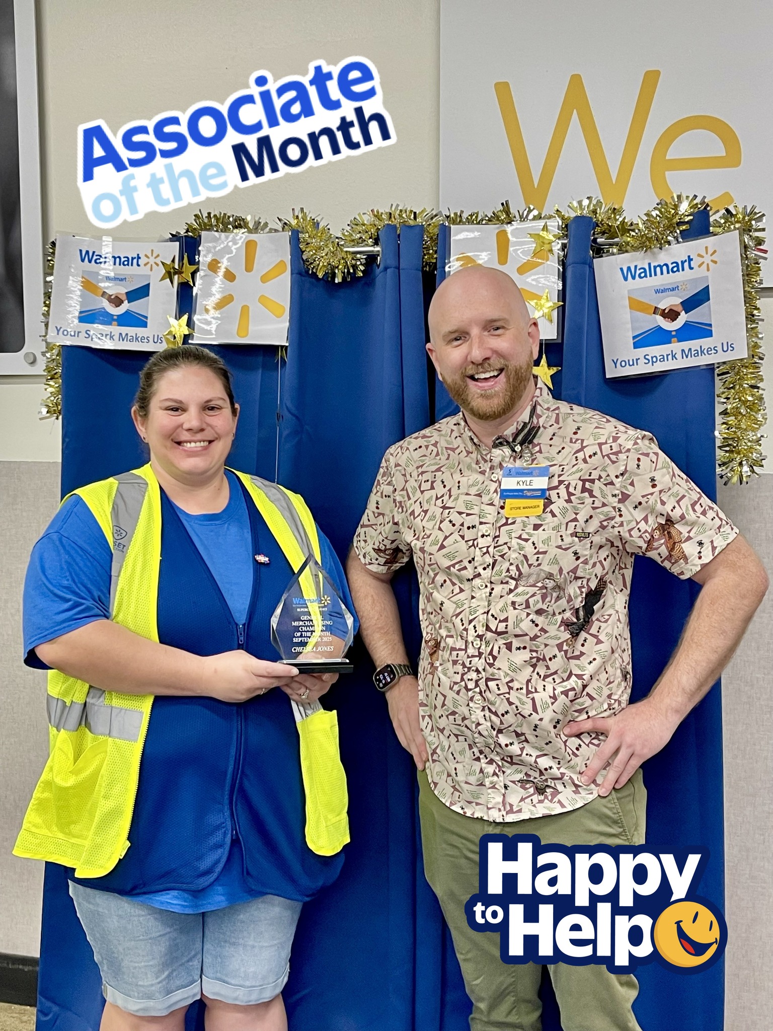 Walmart - 🎉 Help us give a HUGE congratulations to Chelsea from our AP ...