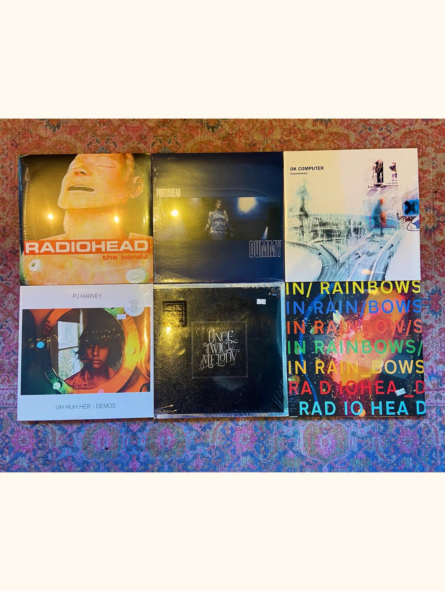 Radiohead Linkin Park Rainbow DVD 4セット Radiohead : In Rainbows