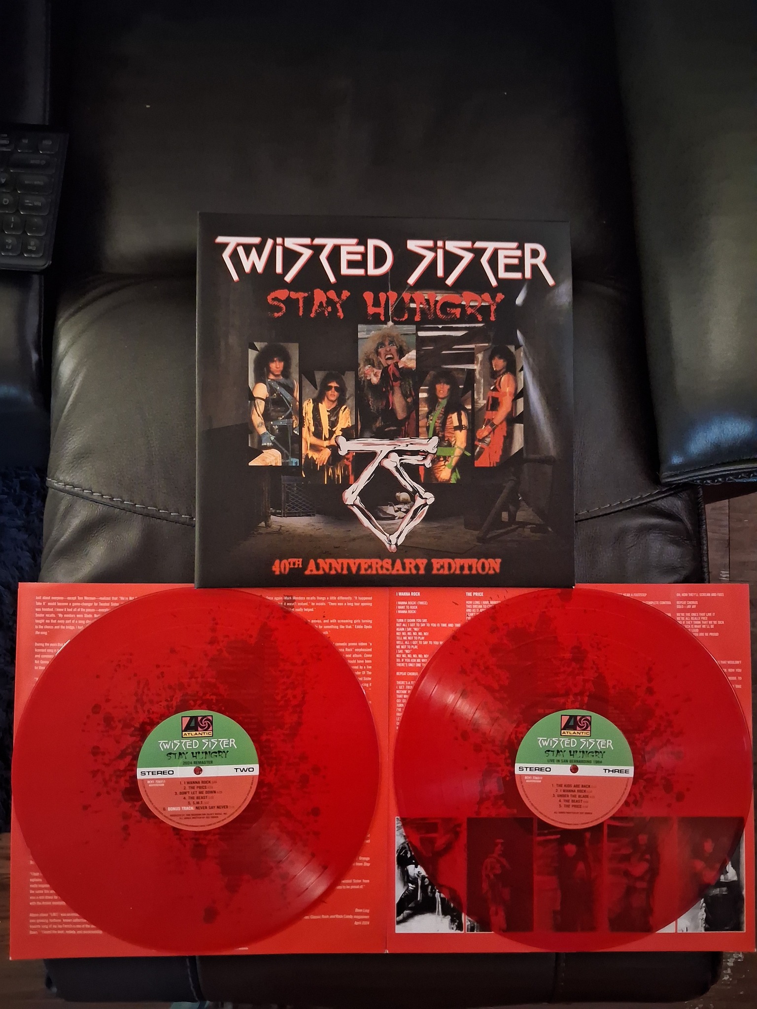 Twisted Sister Stay Hungry 40th Anniversary Edition Vinyl
