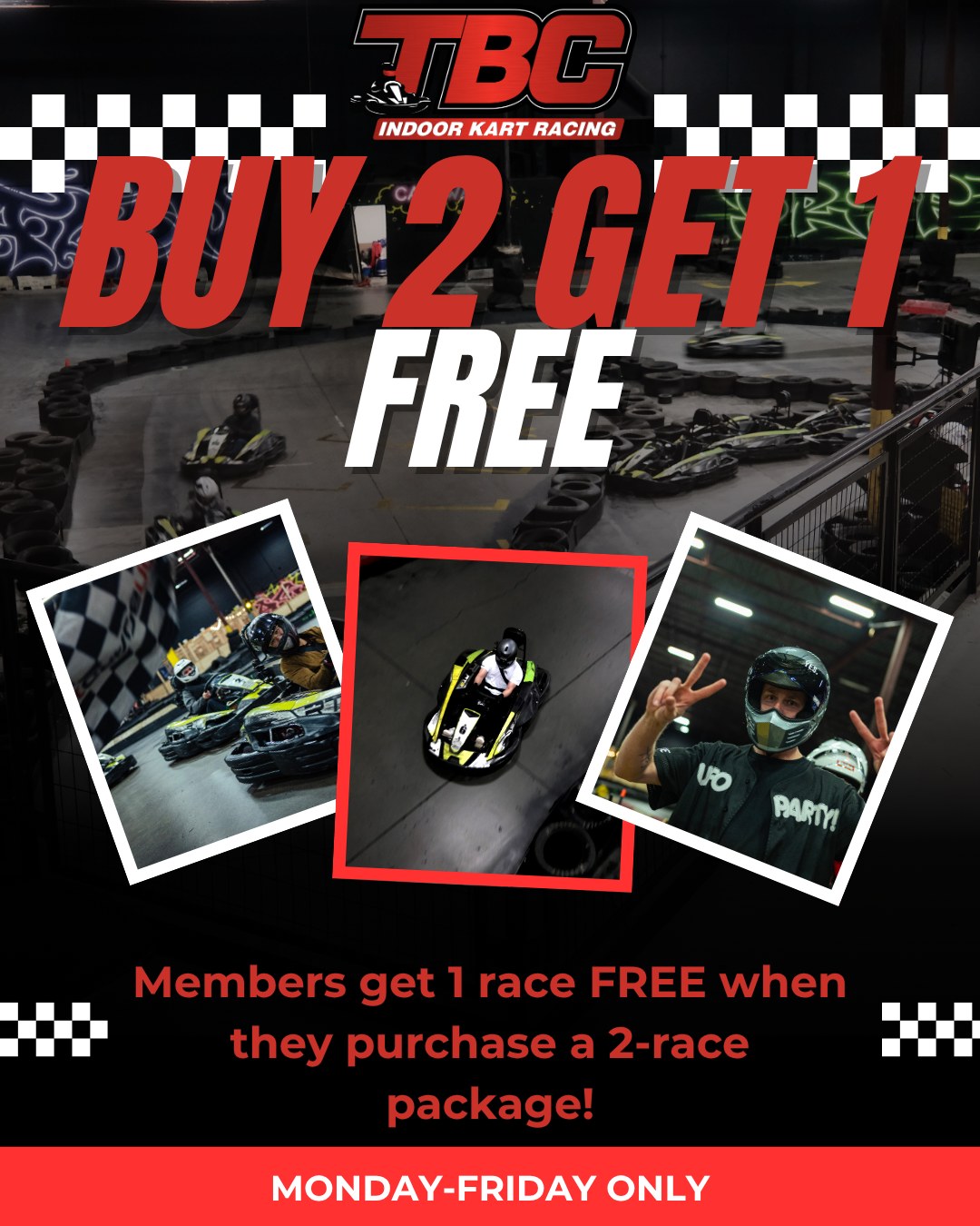 Whether you’re a speed demon, an... - TBC Indoor Kart Racing | Facebook