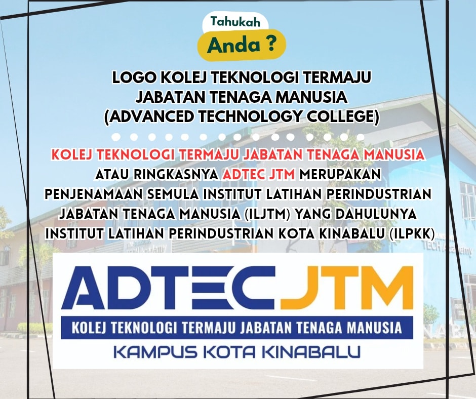 ADTEC - 🧐 Tahukah Anda? Logo Kolej Teknologi Termaju Jabatan Tenaga ...