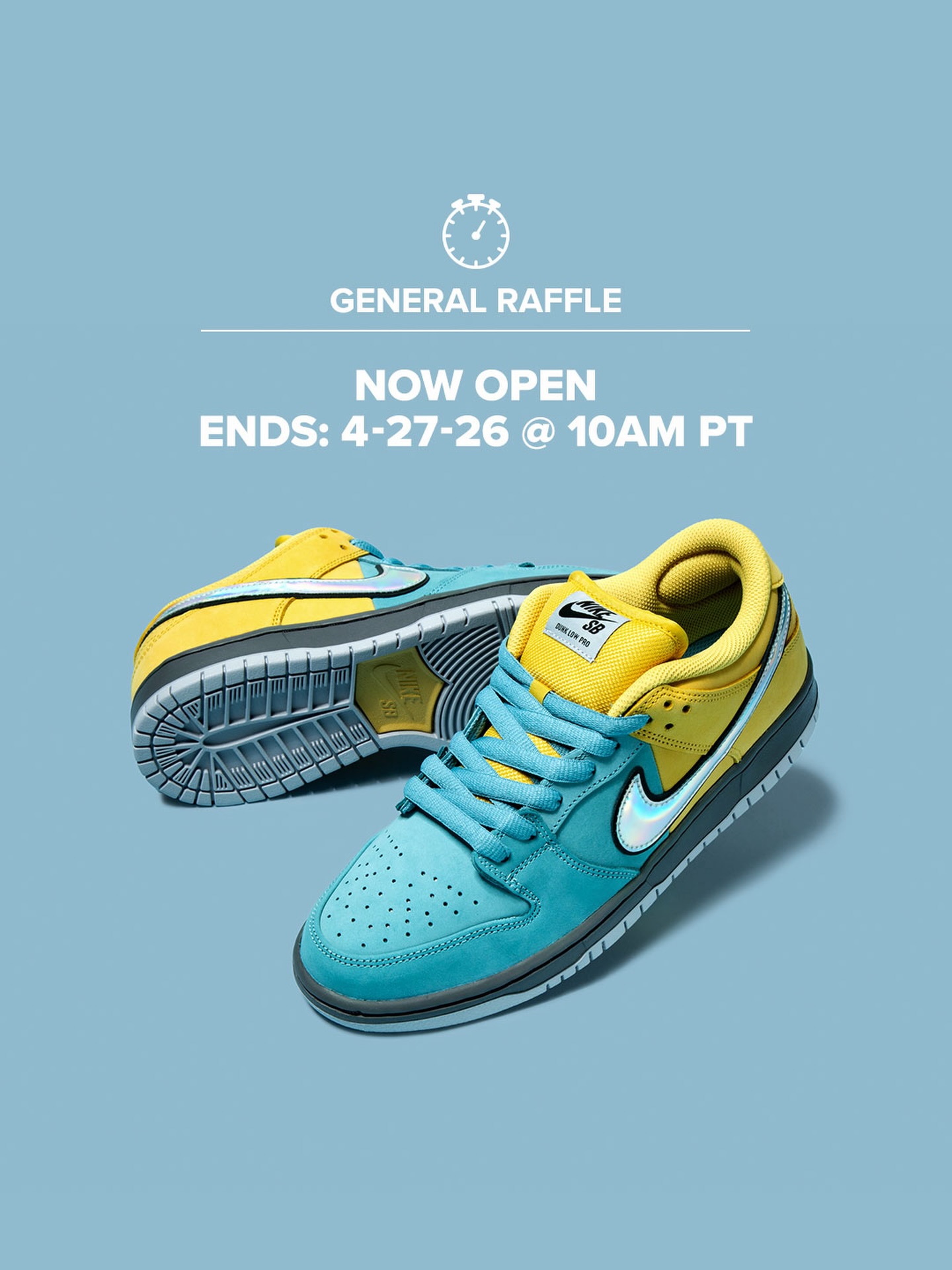 Dunk Low Muni Fast Pass Lightning General Raffle Now live via link 