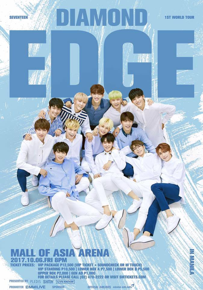 K-POP・アジア SEVENTEEN DIAMOND EDGE SEVENTEEN | DIAMOND EDGE TOUR UPDATED FAQS: ‪Tickets on sale 7/18‬