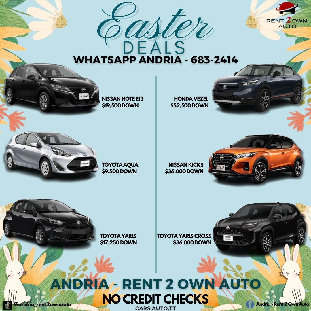 Andria - Rent 2 Own Auto | Carapichaima