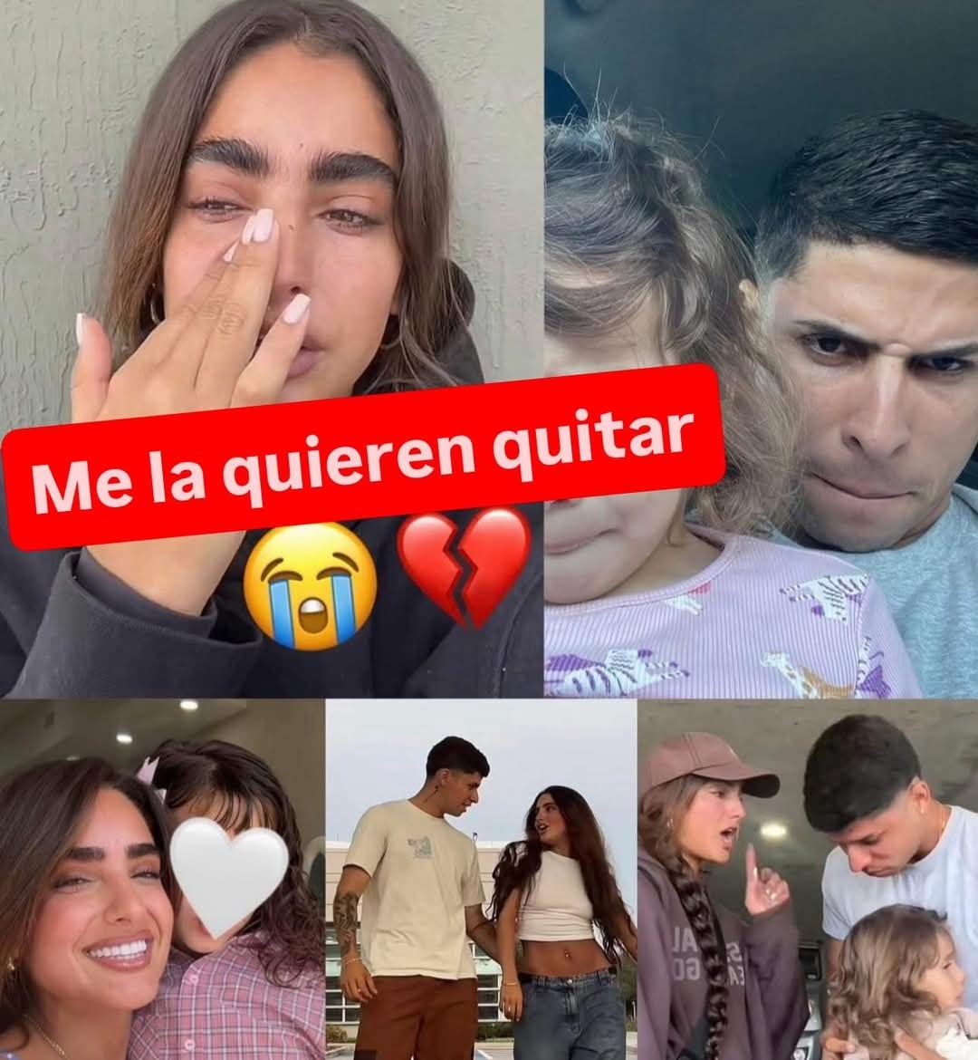 Cállate - LE VAN A QUITAR A SU HIJA!!! 💔 Luego de que se hiciera viral ...