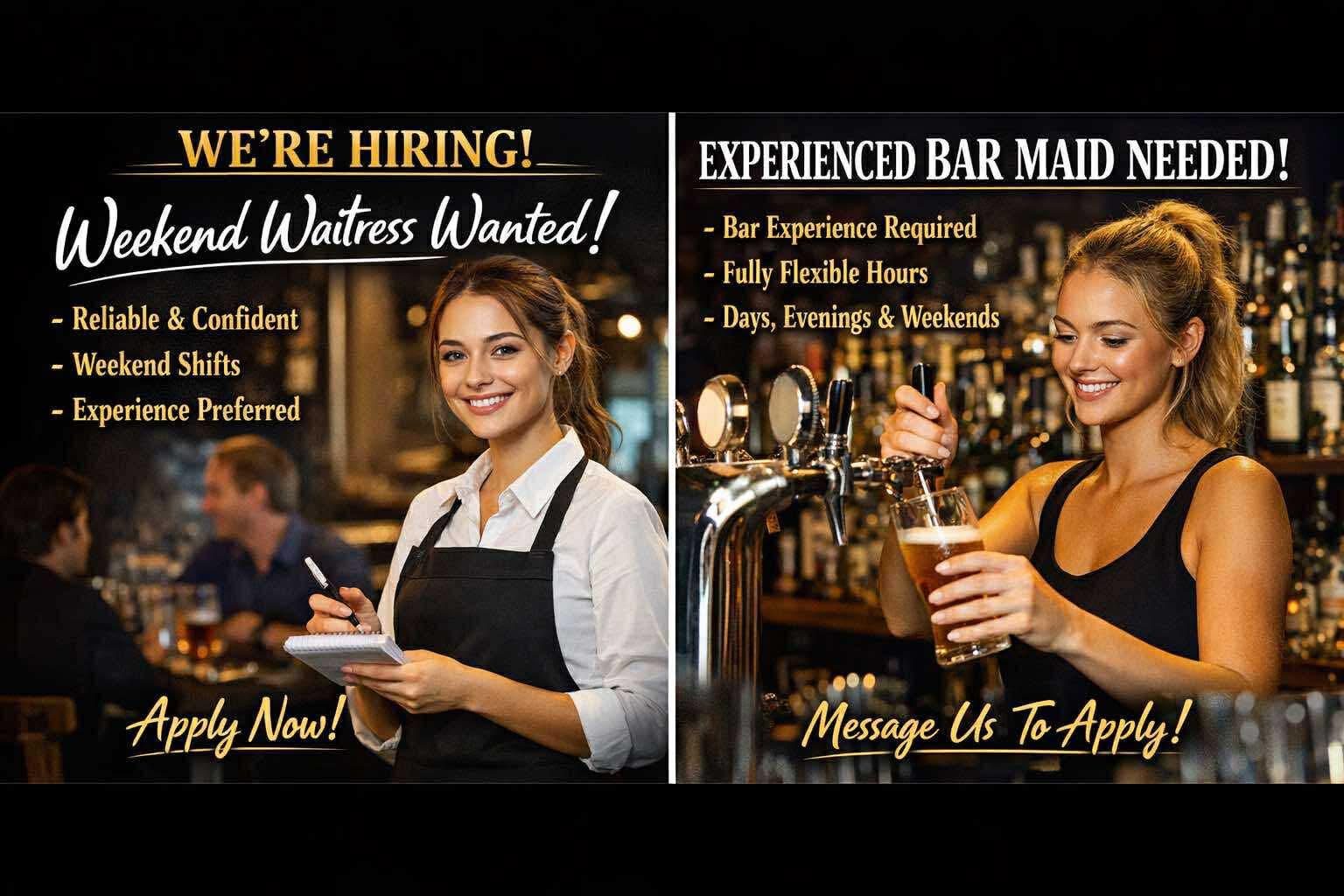 Waggon - 📢 WE’RE HIRING! 📢 We’re looking to add to our team: 🍽 Weekend ...