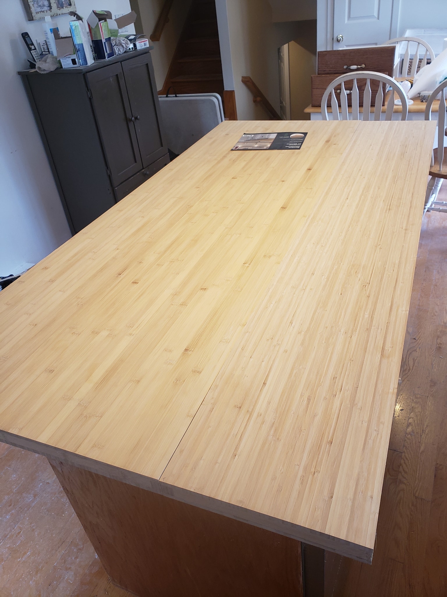 New bamboo counter install - MUIRS DONE RIGHT