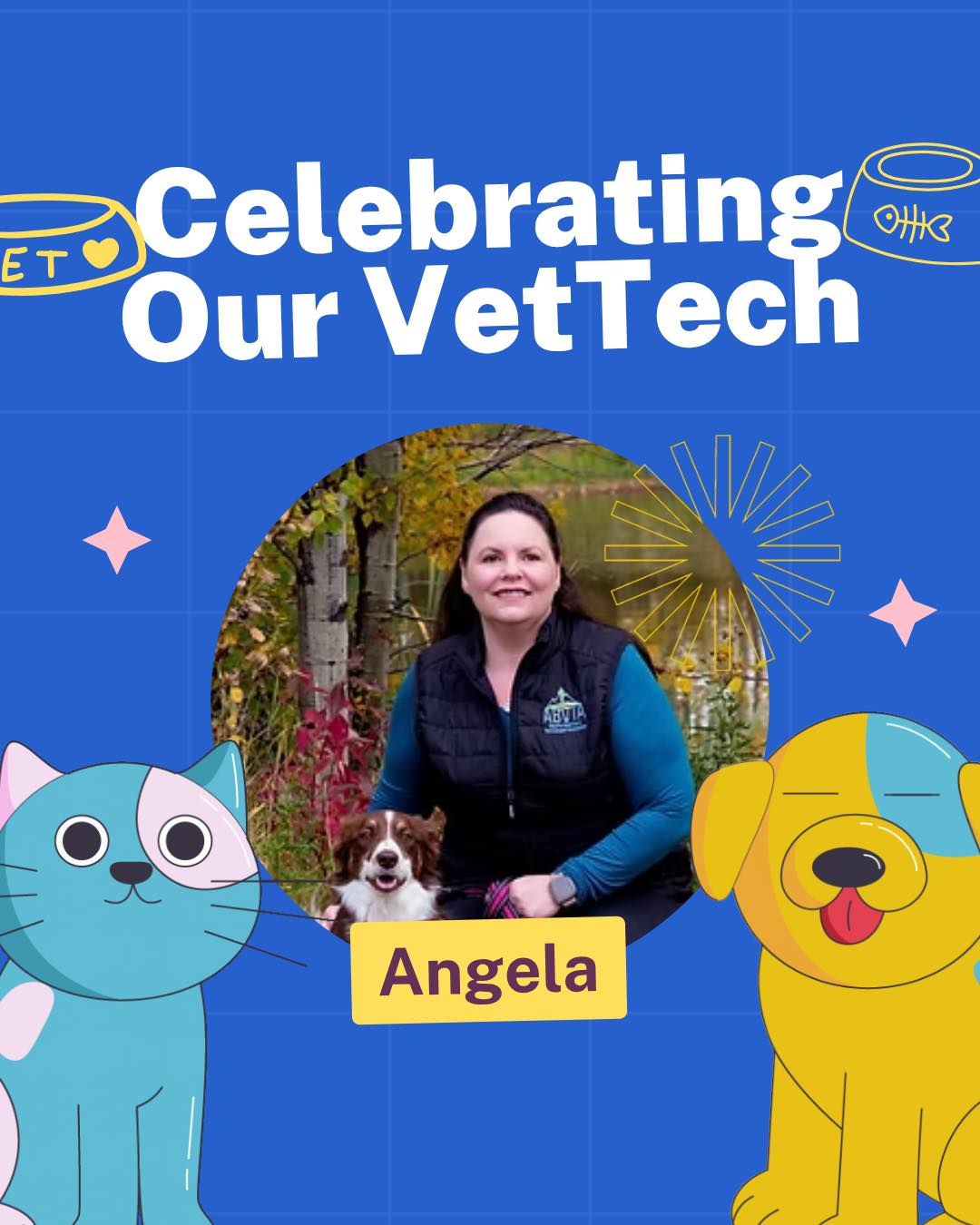 Animal - 🐾 RVT Month Spotlight: Angela! 🐾 October is RVT Month, and ...