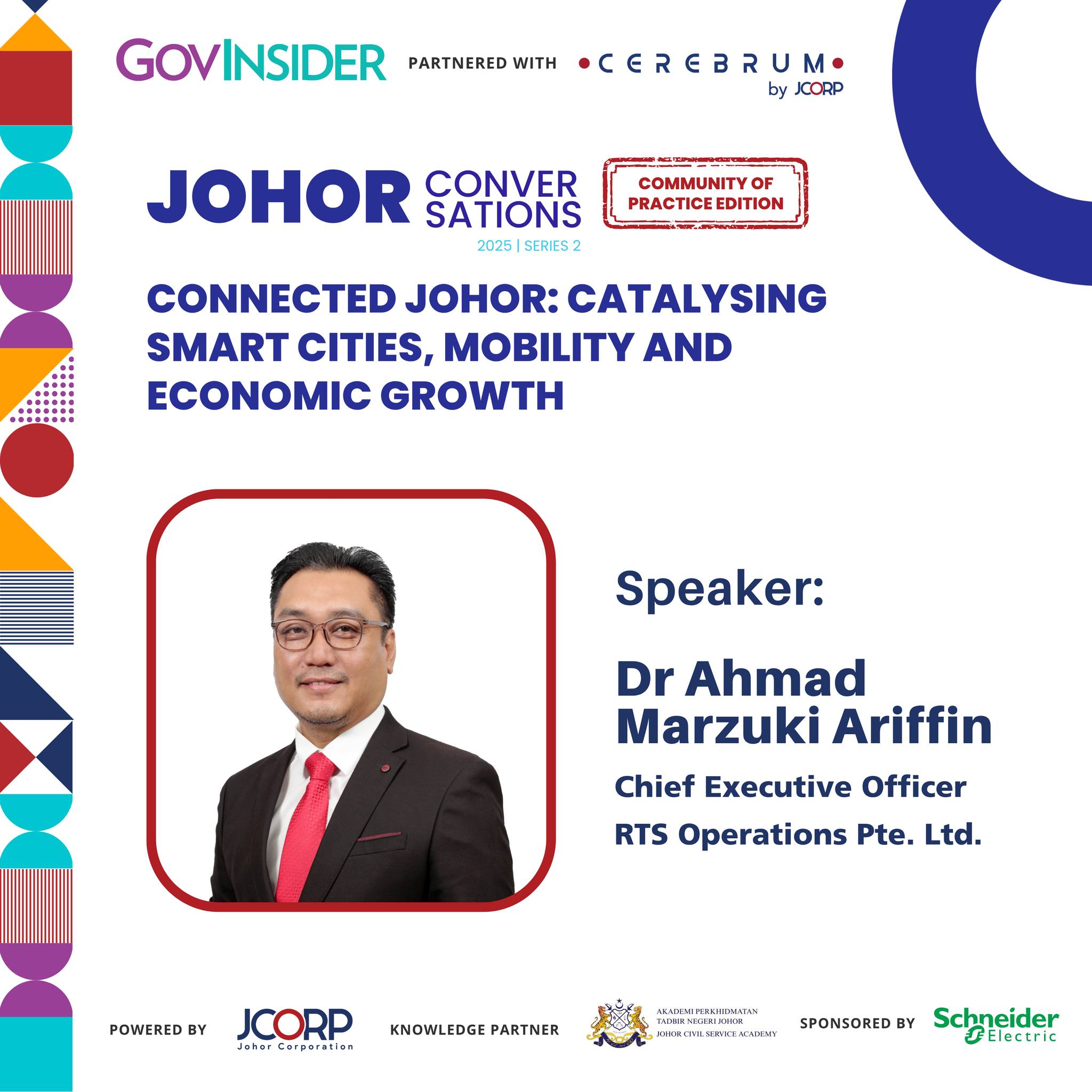GovInsider - We’re delighted to welcome Dr. Ahmad Marzuki Ariffin ...