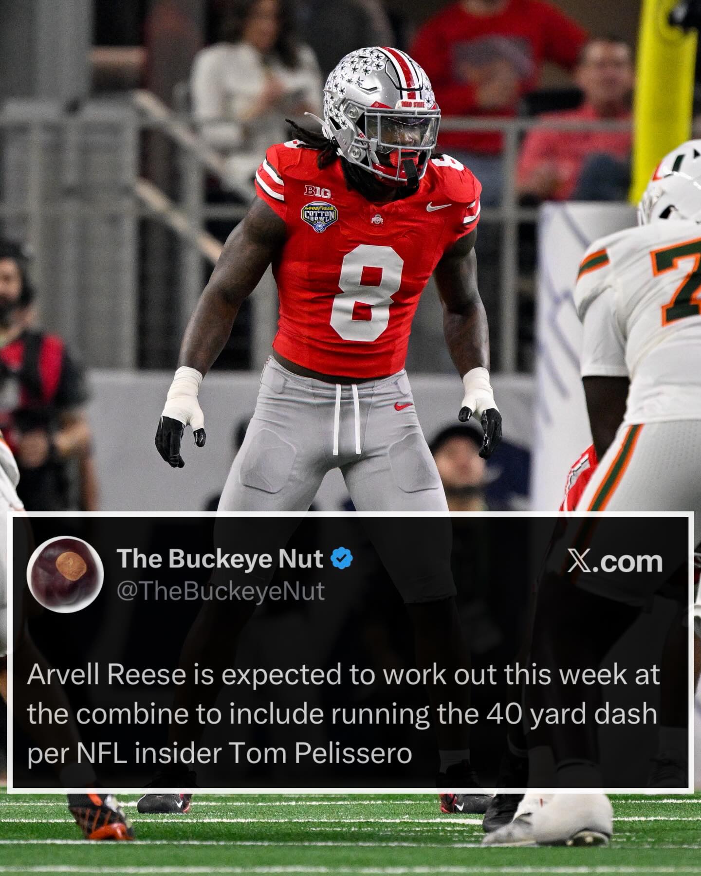 Midseason Lombardi Watch List ? ? Arvell Reese ? Caden Curry 