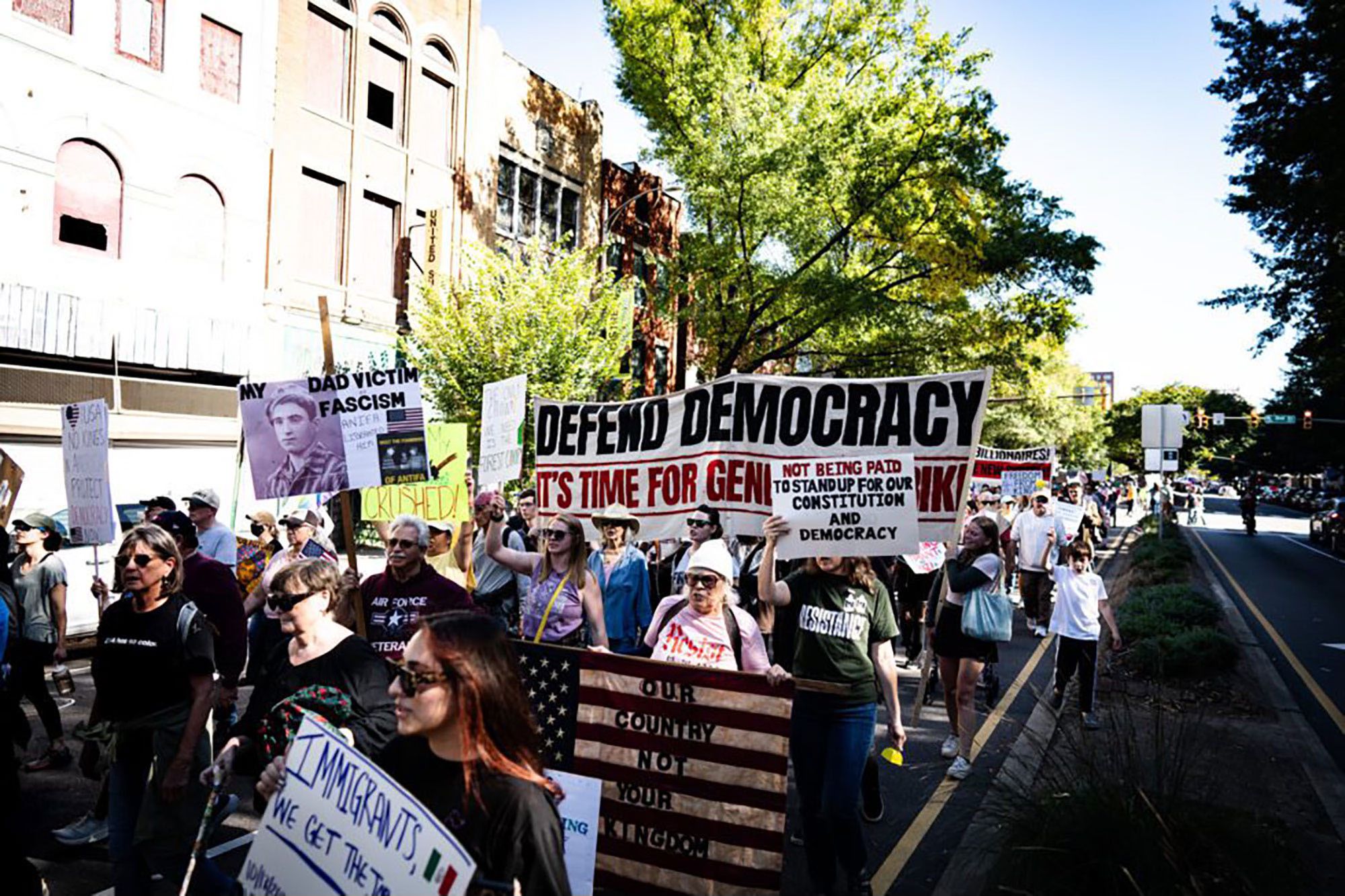 RVA - No Kings II protest Richmond, VA, photo by Landon Shroder, RVA ...