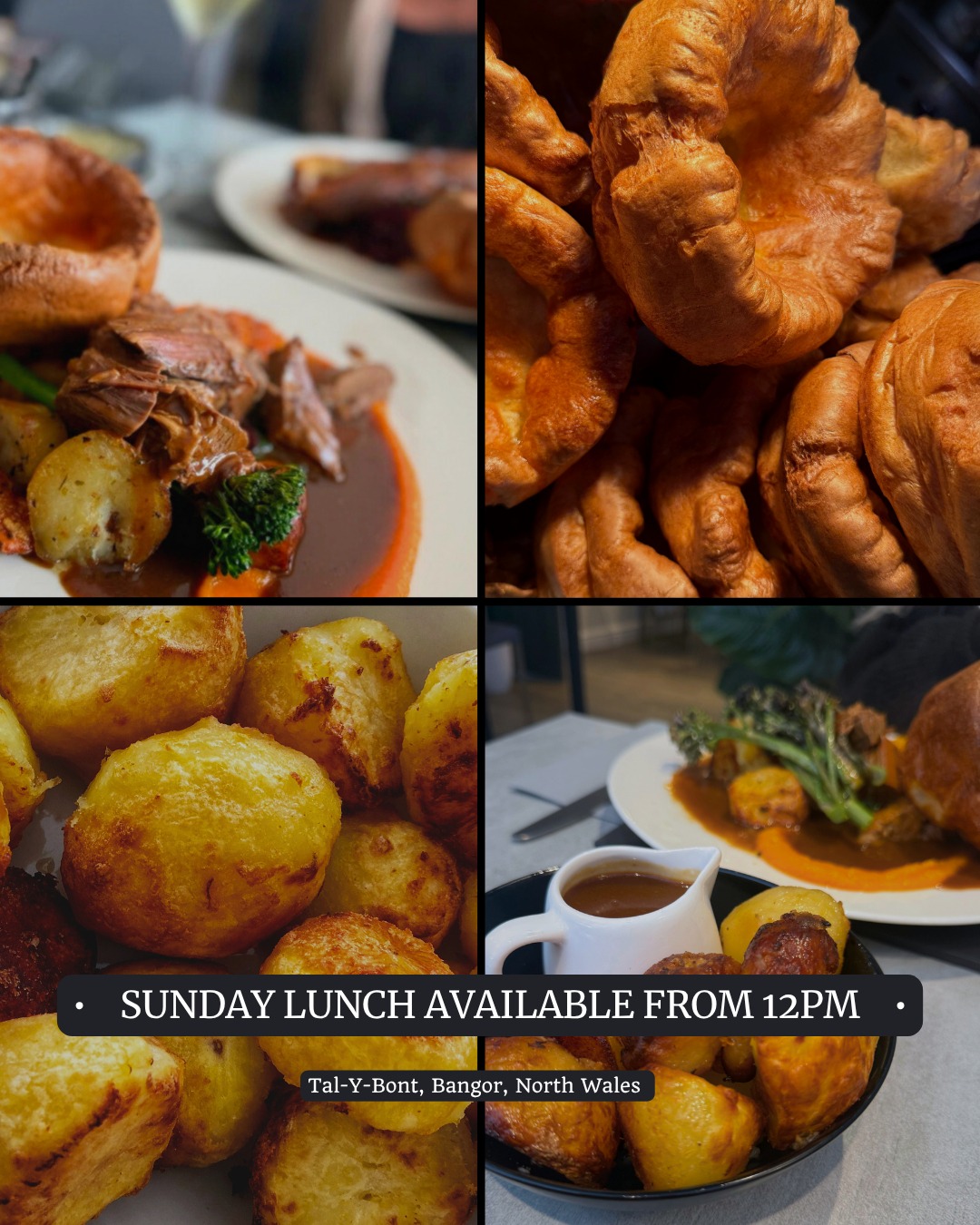The Slate - Round up the table — The best Sunday roast in North Wales ...