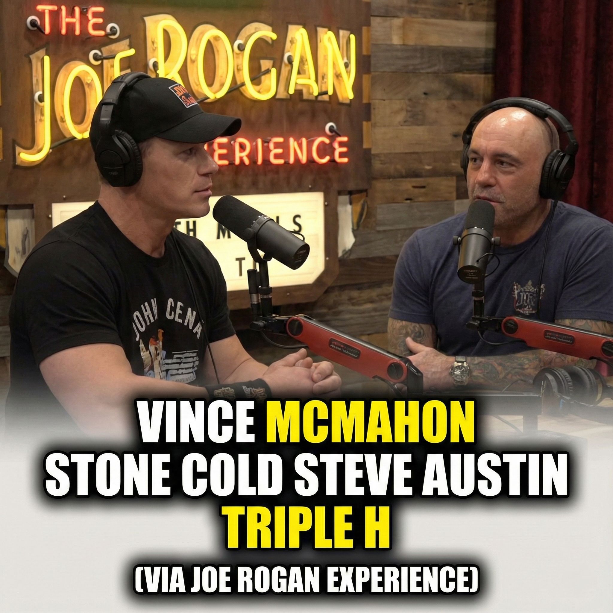 CM - John Cena names the WWE personalities he’d love to see on the Joe ...