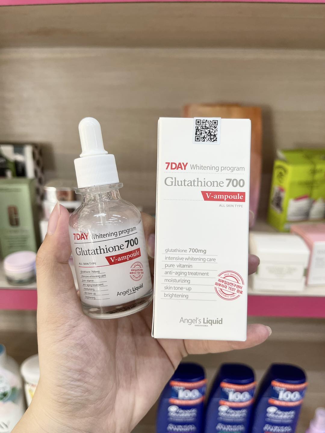 angel's liquid glutathione 700 v ample 🌻Tinh Chất trị nám, tàn nhang Niacinamide 700V Ampoule 30ml Giá ib sốp nhe 🌟Nám và tàn nhang giờ chỉ là chuyện nhỏ với tinh chất Angel's Liquid Angel's Pouch:2 Pouches For maximum brightening results Paldo na naman sa no-stock-alert