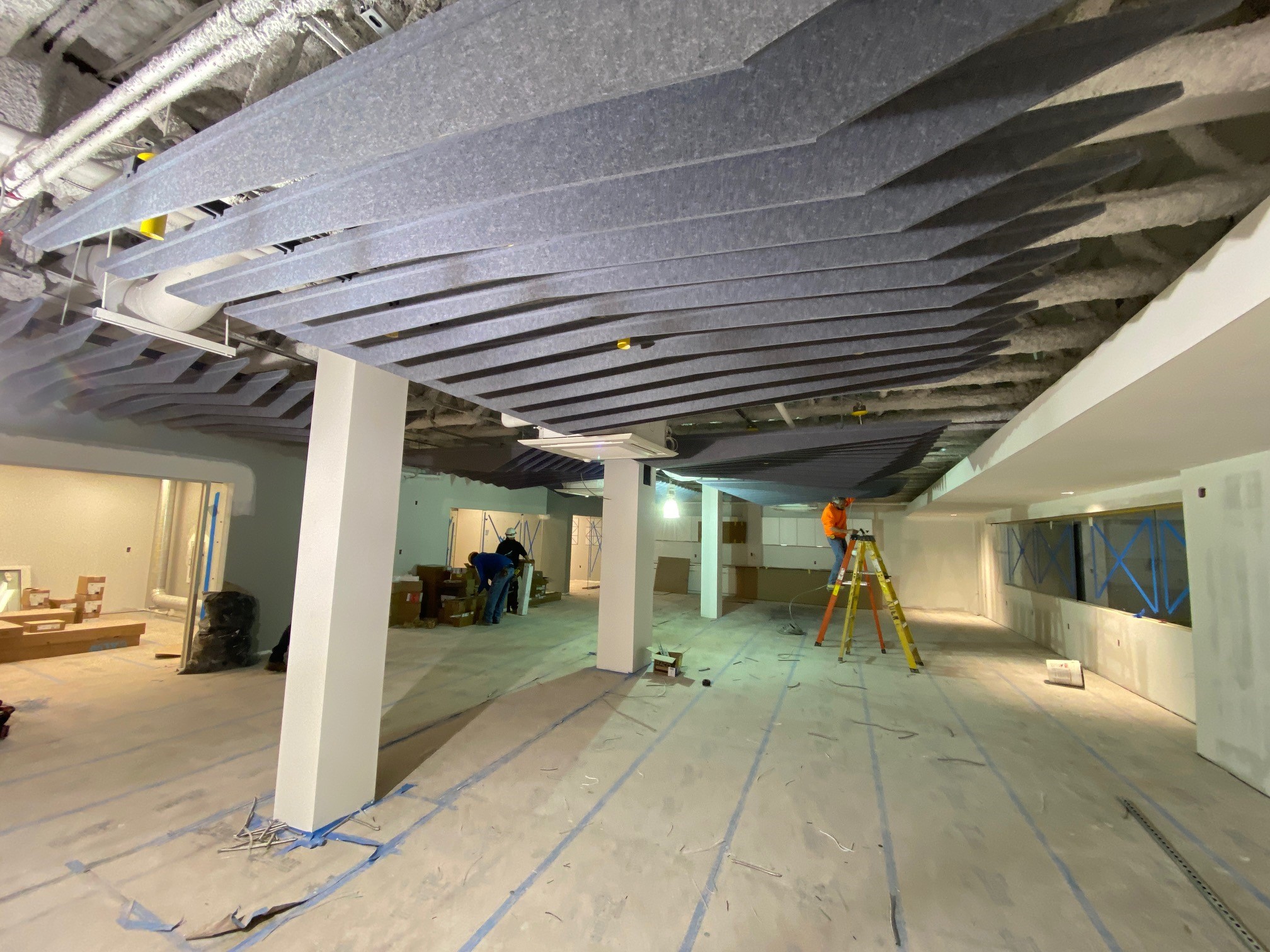 Some of the ceilings at... - Exploration Commons at 50 East