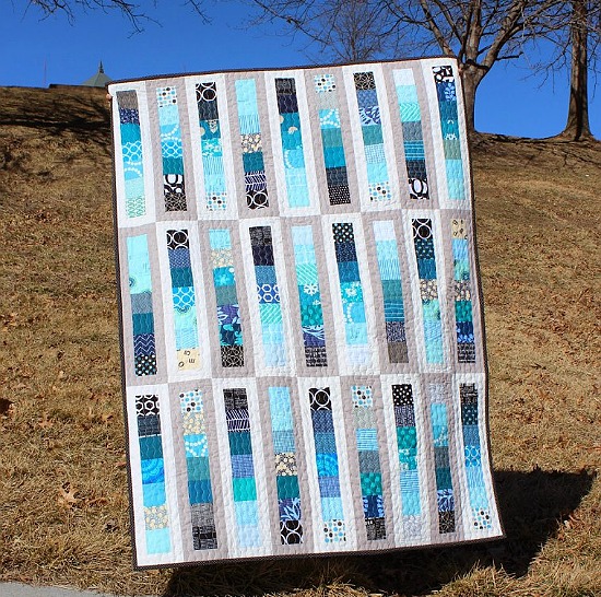 Quilting Digest - Use gradations of a color you love in... | Facebook