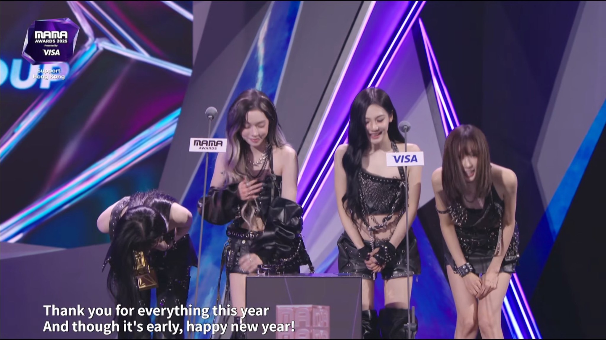 Congratulations to aespa for winning at the 2025 Asian Pop Music