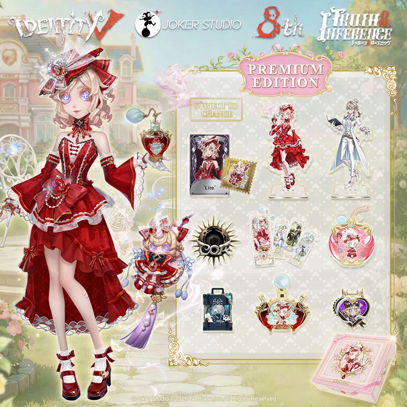 Dear Visitors, Identity V 8th Anniversary Limited Edition Giftbox
