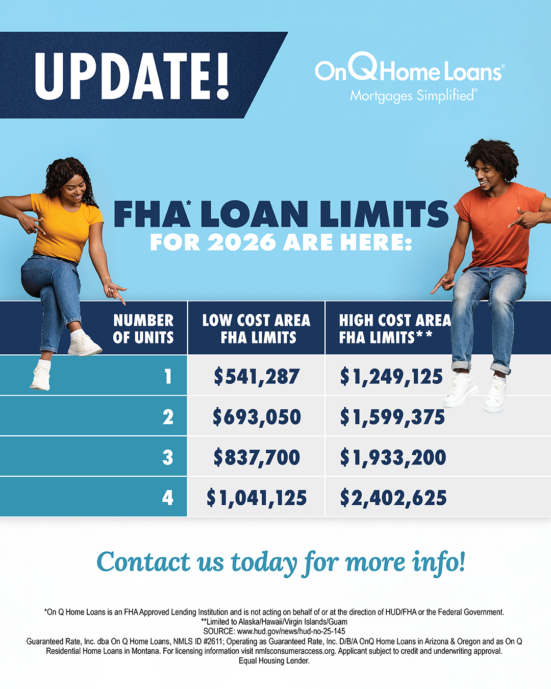 On - Owning a home is now more achievable with the new 2026 FHA loan ...