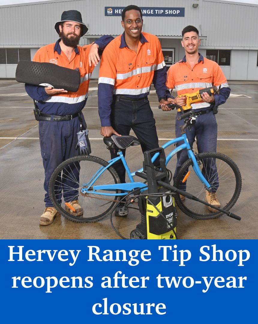 Townsville - Townsville's popular Hervey Range Tip Shop is now open ...