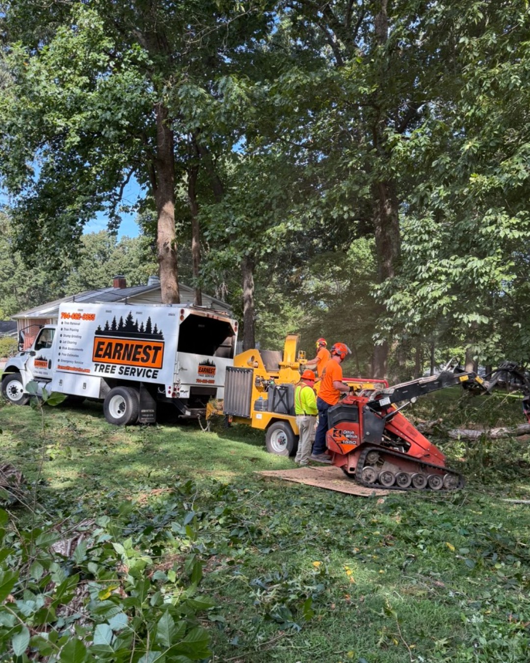 Tree Removal and Limb Trimming in... - Earnest Tree Service | Facebook